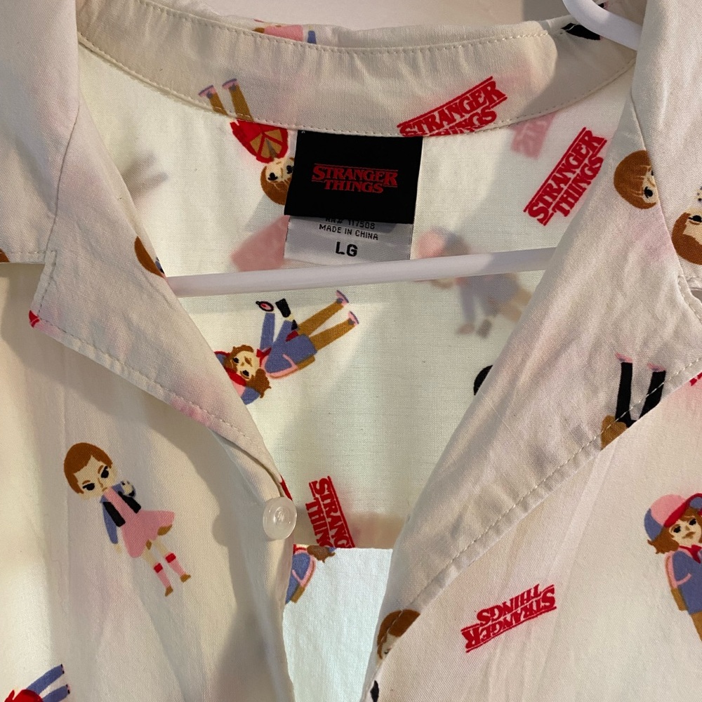 Stranger Things Button up - Picture 3 of 3
